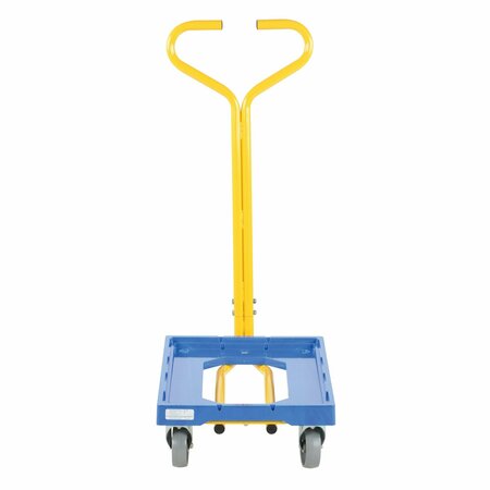 Vestil Blue Plastic Dolly With Handle 500 lb Capacity 16 x 24 PDH-1624